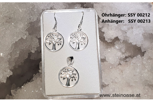 Anhänger Baum des Lebens, Silber